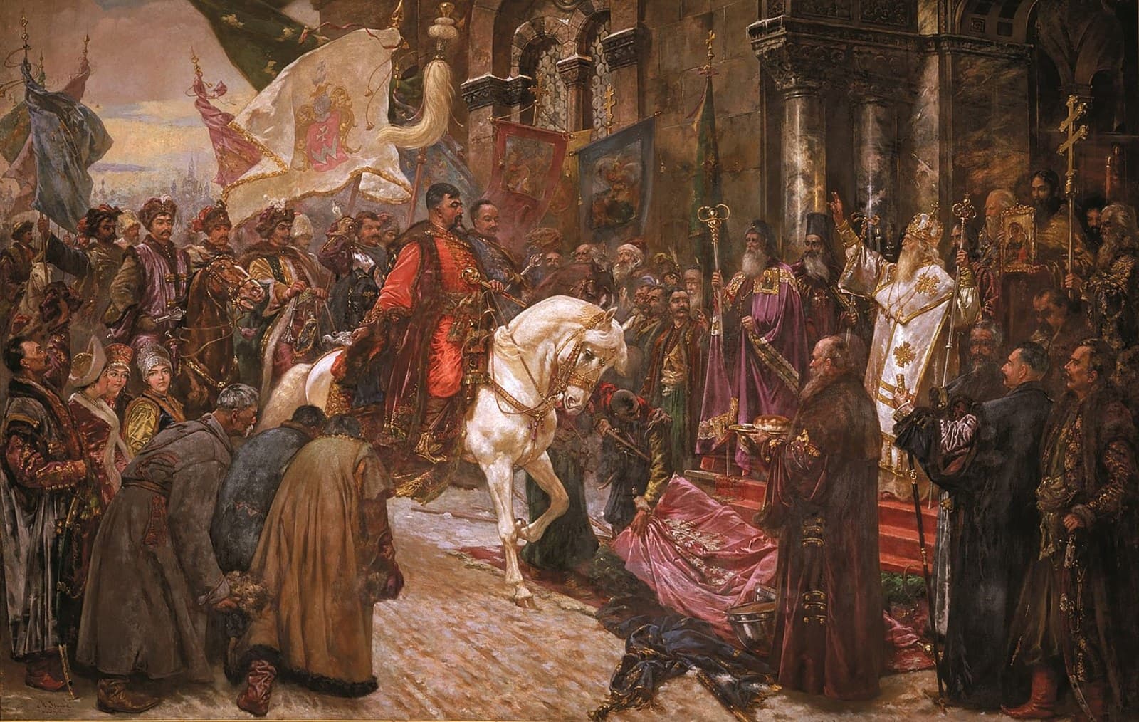 Bohdan Khmelnytsky's Entry into Kyiv