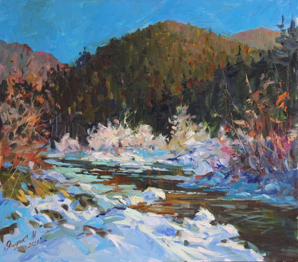 Frost on the Cheremosh