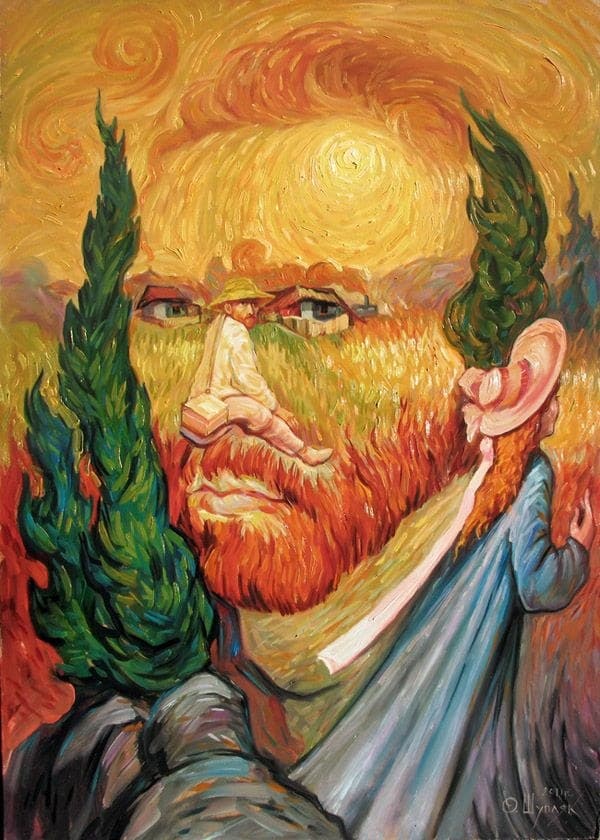 Double portrait of Van Gogh