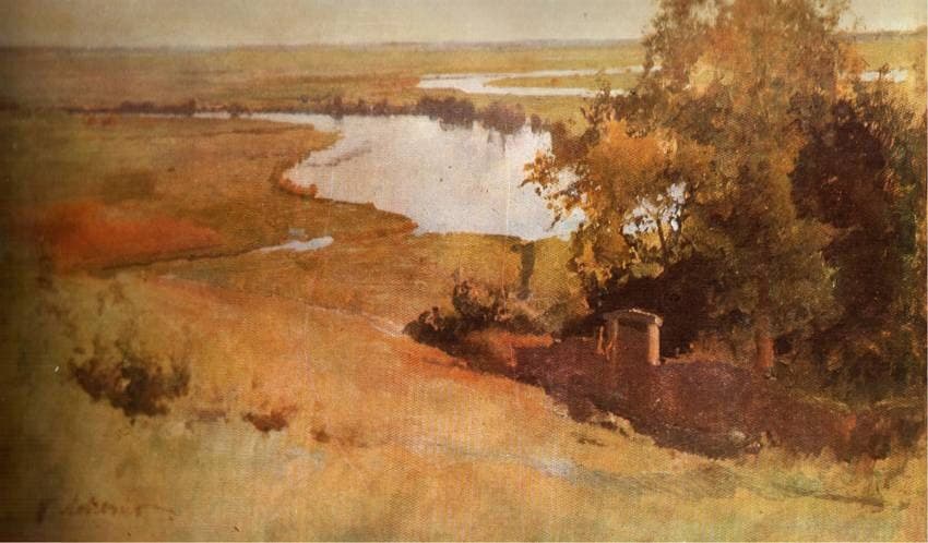 A View of the Kharkiv Region, by the River